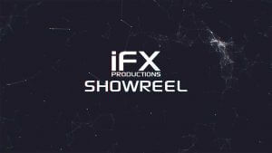 Le logo du showreel d'ifx productions.